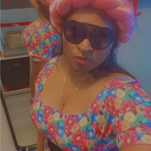 Nigerian hand made head piece made with silk fabric for occasions and parties.